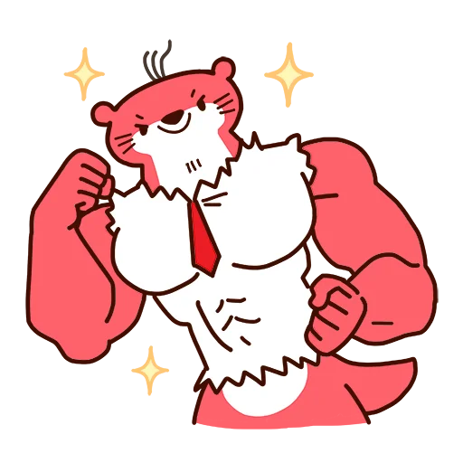 💪 Стикер «Robert the Otter» для Telegram