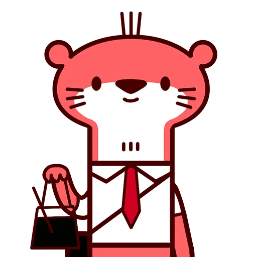 🙂 Стикер «Robert the Otter» для Telegram