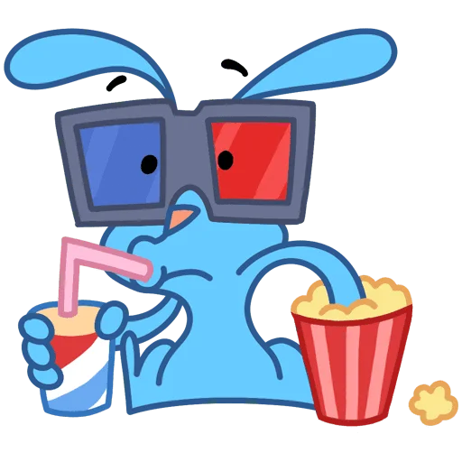 🍿 Стикер «Роберт» для Telegram