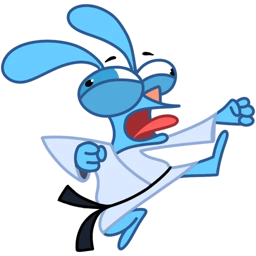 🥋 Стикер «Роберт» для Telegram