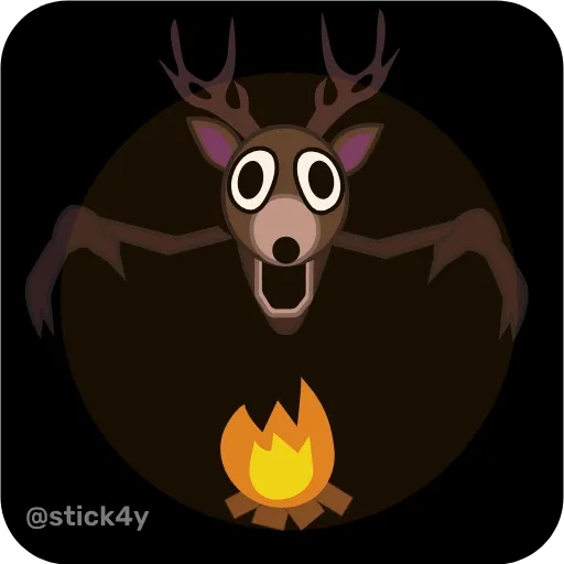 🦌 Стикер «Роблокс» для Telegram