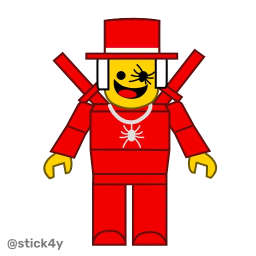 🕷 Стикер «Роблокс» для Telegram