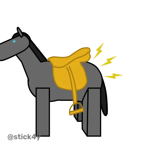 🐎 Стикер «Роблокс» для Telegram