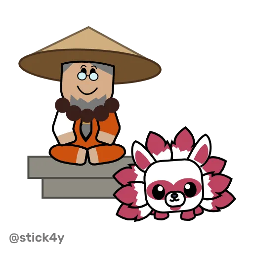 🦊 Стикер «Роблокс» для Telegram