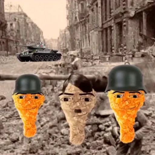 🪖 Стикер «Забавные фрукты» для Telegram