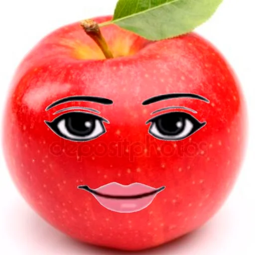 🍎 Стикер «Забавные фрукты» для Telegram