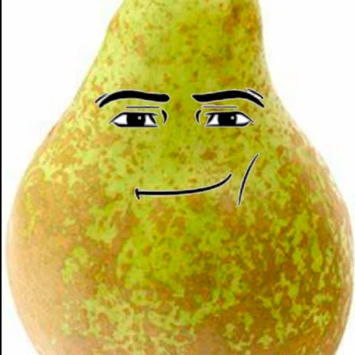 🍐 Стикер «Забавные фрукты» для Telegram