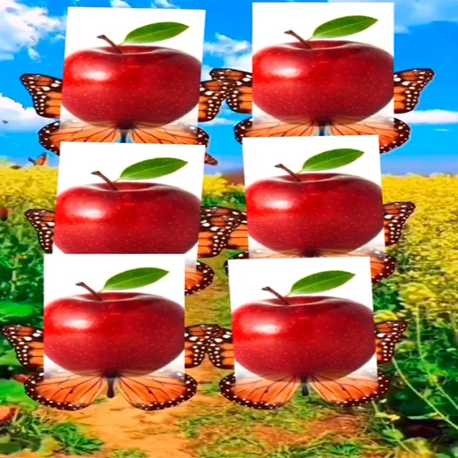 🍎 Стикер «Забавные фрукты» для Telegram