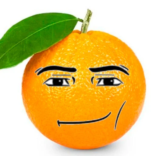 🍊 Стикер «Забавные фрукты» для Telegram