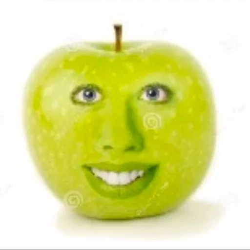 🍏 Стикер «Забавные фрукты» для Telegram
