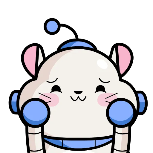 🙈 Стикер «Robo Nelly» для Telegram