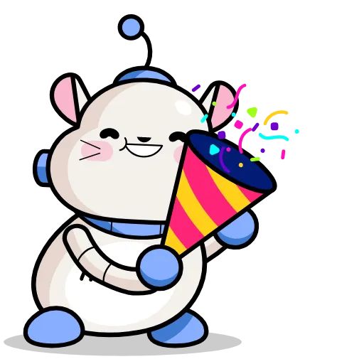 🎉 Стикер «Robo Nelly» для Telegram