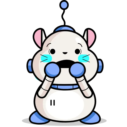 😨 Стикер «Robo Nelly» для Telegram