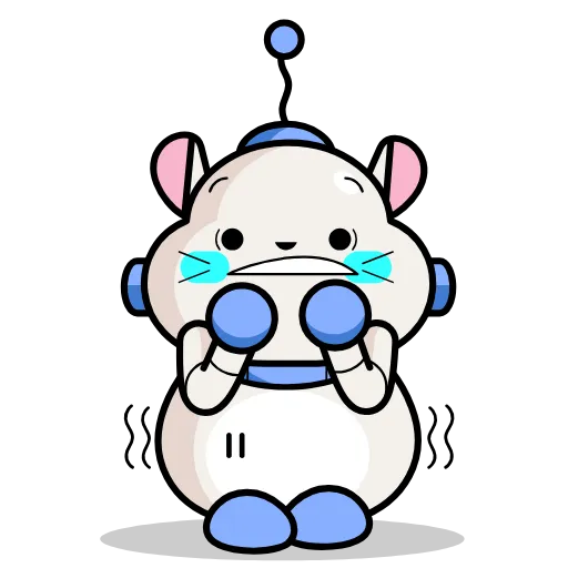 😳 Стикер «Robo Nelly» для Telegram