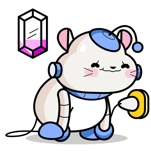 🔌 Стикер «Robo Nelly» для Telegram