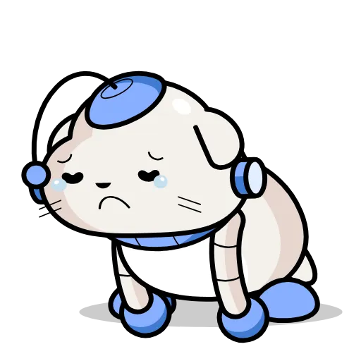 😢 Стикер «Robo Nelly» для Telegram