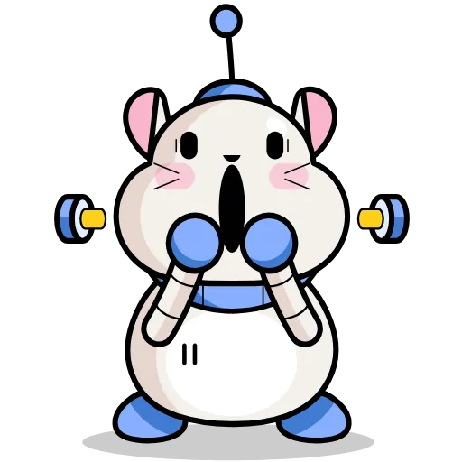 🤭 Стикер «Robo Nelly» для Telegram
