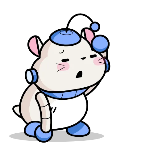 😮‍💨 Стикер «Robo Nelly» для Telegram