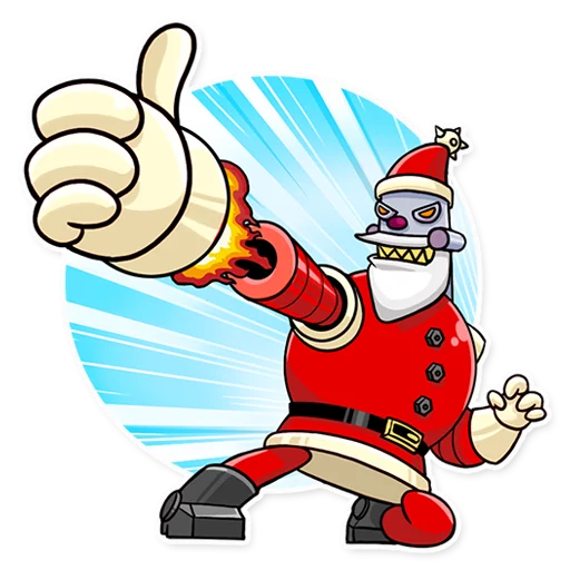 👍 Стикер «Robo Santa» для Telegram