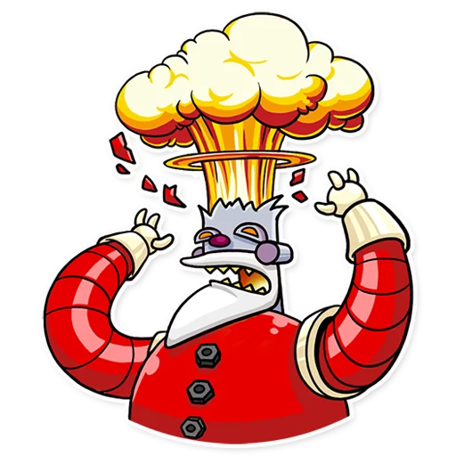 💥 Стикер «Robo Santa» для Telegram