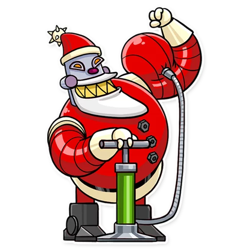 💪 Стикер «Robo Santa» для Telegram