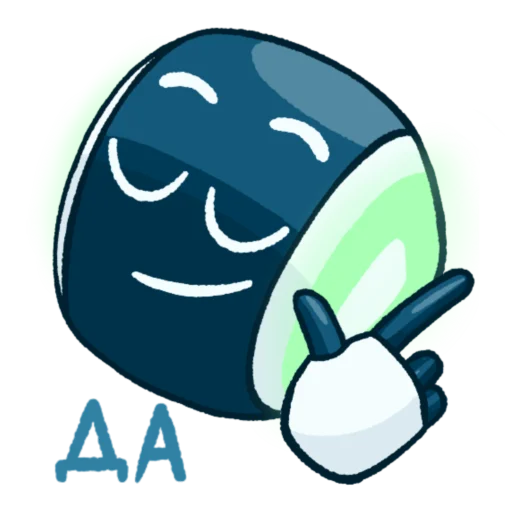 👍 Стикер «Robot Platon» для Telegram