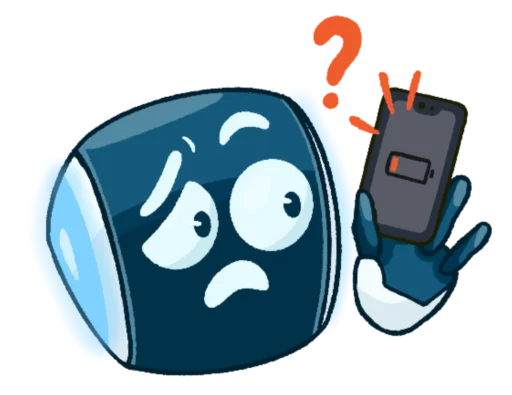 🤨 Стикер «Robot Platon» для Telegram