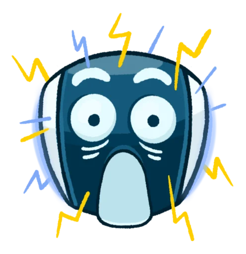😨 Стикер «Robot Platon» для Telegram