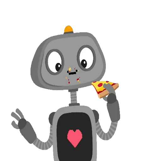 🍕 Стикер «RoboTX for» для Telegram