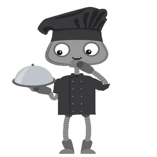 🧑‍🍳 Стикер «RoboTX for» для Telegram
