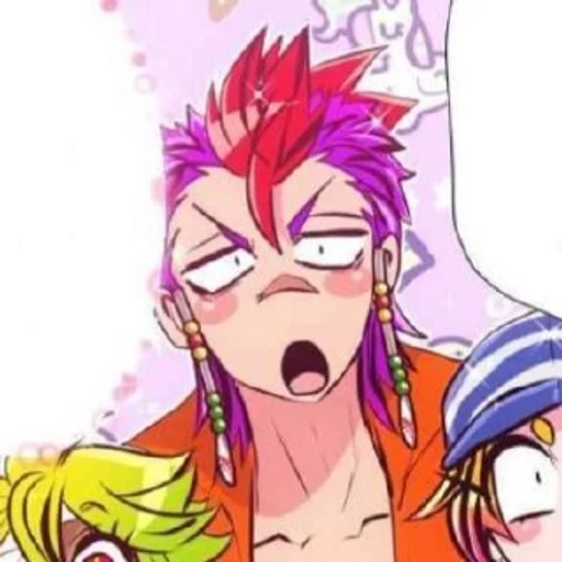 💜 Стикер «Nanbaka» для Telegram