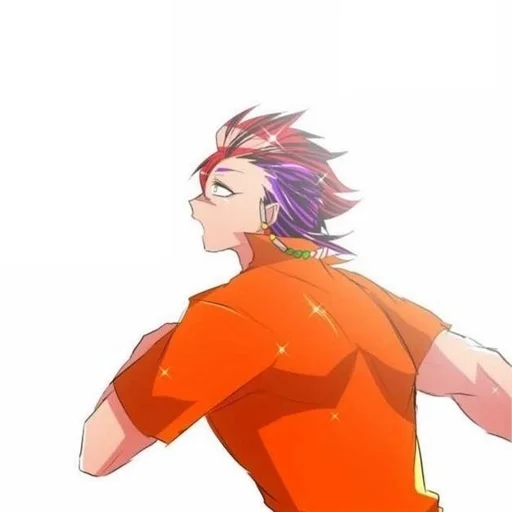 💜 Стикер «Nanbaka» для Telegram
