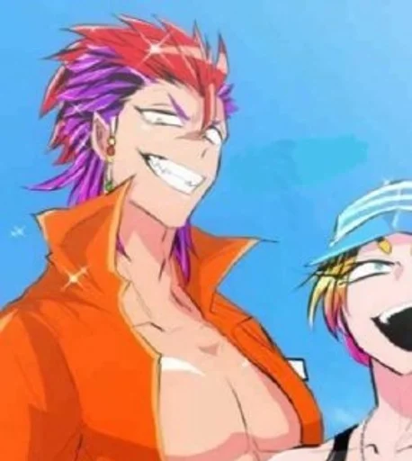 💜 Стикер «Nanbaka» для Telegram