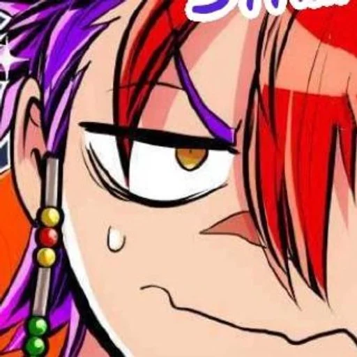 💜 Стикер «Nanbaka» для Telegram