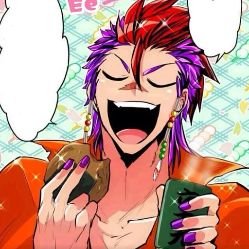 💜 Стикер «Nanbaka» для Telegram