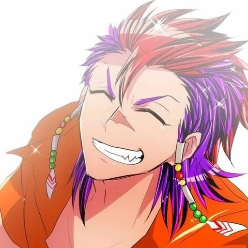 💜 Стикер «Nanbaka» для Telegram
