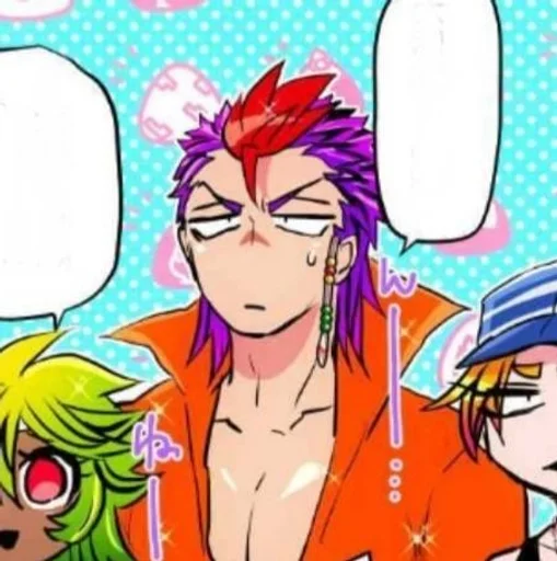 💜 Стикер «Nanbaka» для Telegram