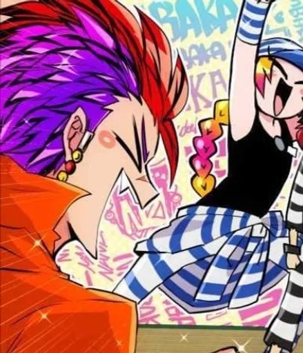 💜 Стикер «Nanbaka» для Telegram