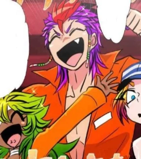 💜 Стикер «Nanbaka» для Telegram