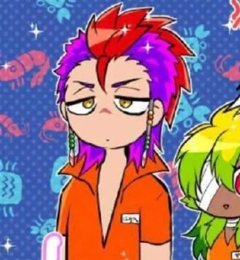 💜 Стикер «Nanbaka» для Telegram