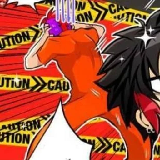 💜 Стикер «Nanbaka» для Telegram