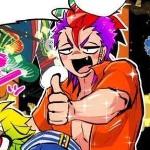 💜 Стикер «Nanbaka» для Telegram