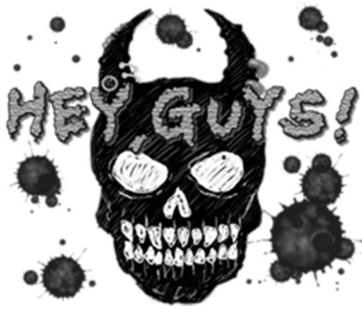 ☑ Стикер «Black Rock» для Telegram
