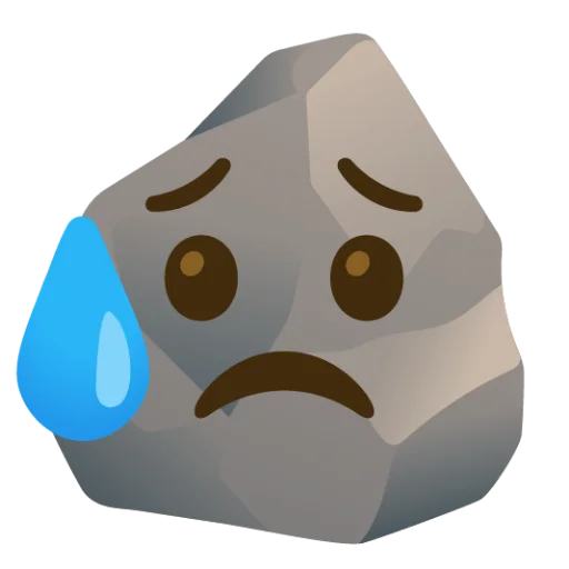 😥 Стикер «Rock (сделано likeosha)» для Telegram