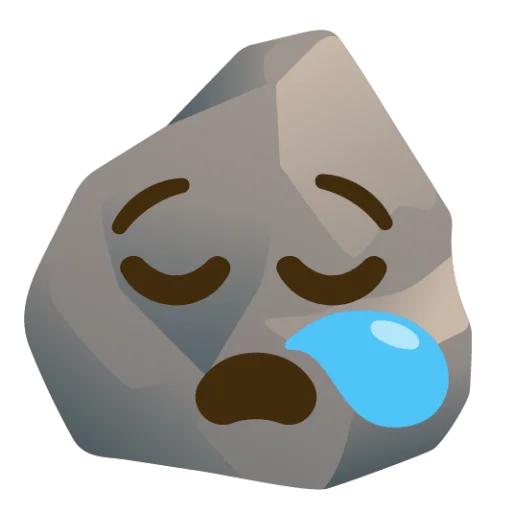 😪 Стикер «Rock (сделано likeosha)» для Telegram
