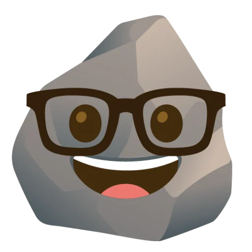 🤓 Стикер «Rock (сделано likeosha)» для Telegram