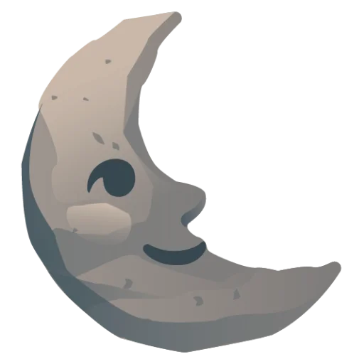 🌜 Стикер «Rock (сделано likeosha)» для Telegram