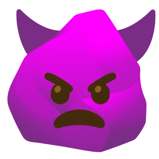 👿 Стикер «Rock (сделано likeosha)» для Telegram