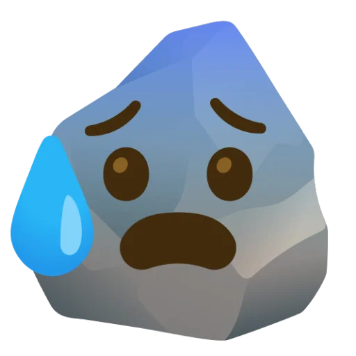 😰 Стикер «Rock (сделано likeosha)» для Telegram
