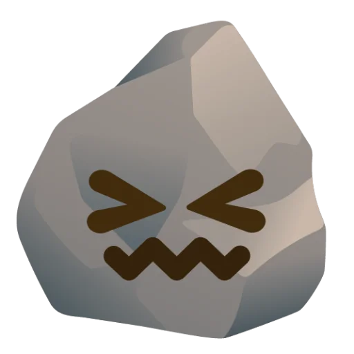 😖 Стикер «Rock (сделано likeosha)» для Telegram